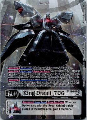 King Drasil_7D6 (Alternate Art) [BT13-007] [Versus Royal Knights] Foil