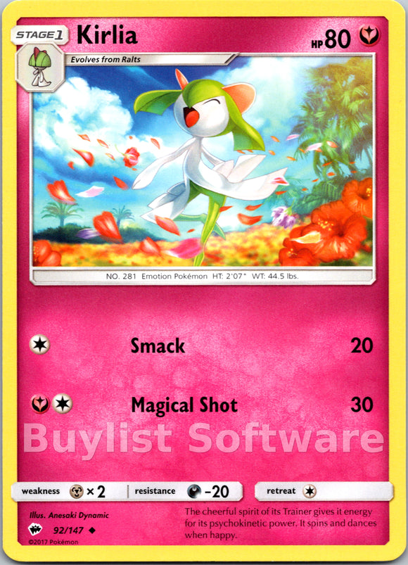 Kirlia [92/147] [Burning Shadows]