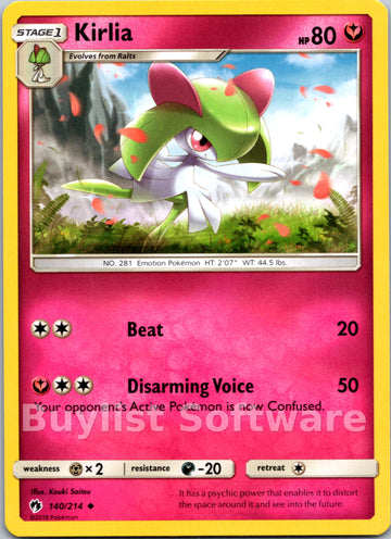Kirlia [140/214] [Lost Thunder]