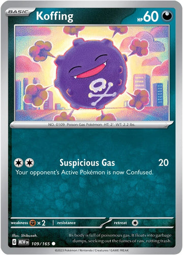 Koffing [109/165] [Scarlet & Violet 151]