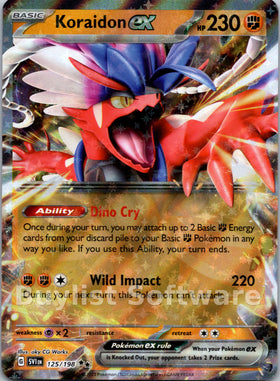 Koraidon ex [125/198] [Scarlet & Violet Base Set] Holofoil