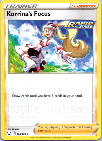 Korrina's Focus [128/163] [Battle Styles]