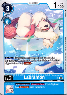 Labramon [BT17-021] [Secret Crisis]
