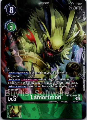 Lamortmon (Alternate Art) [BT10-054] [Xros Encounter] Foil