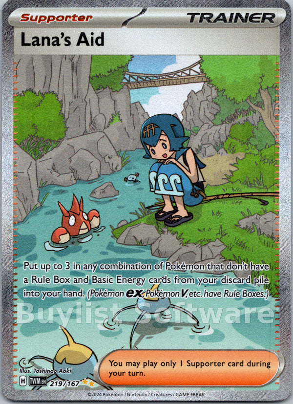 Lana's Aid [219/167] [Twilight Masquerade] Holofoil