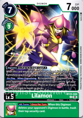 Lilamon [BT23-044] [Hackers' Slumber]