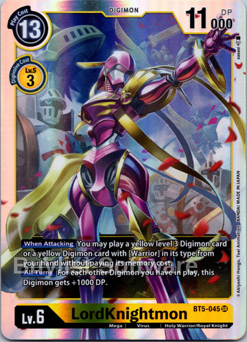 LordKnightmon [BT5-045] [Battle of Omni] Foil