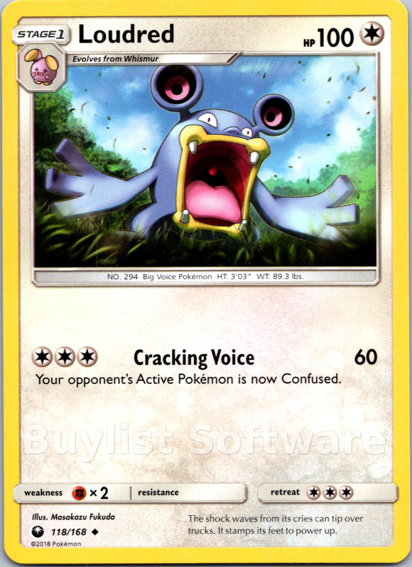 Loudred [118/168] [Celestial Storm]