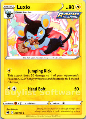 Luxio [041/159] [Crown Zenith]