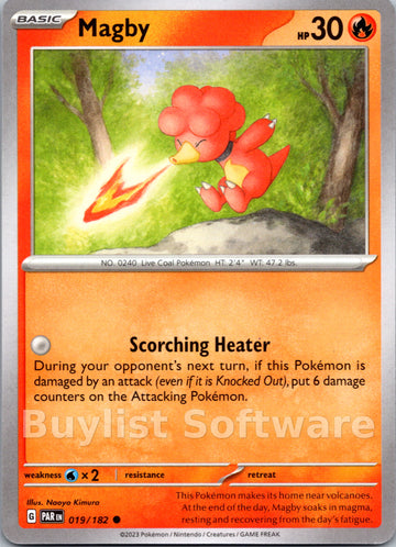 Magby [019/182] [Paradox Rift]