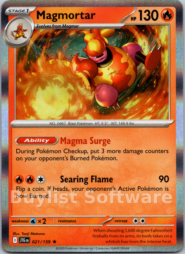 Magmortar [021/159] [Journey Together] Holofoil
