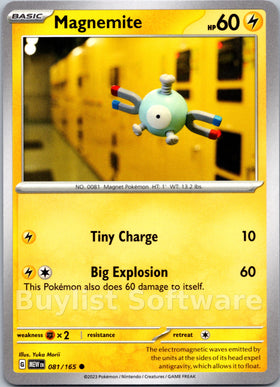 Magnemite [081/165] [Scarlet & Violet 151]