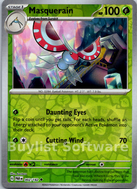 Masquerain [002/182] [Paradox Rift] Reverse Holofoil