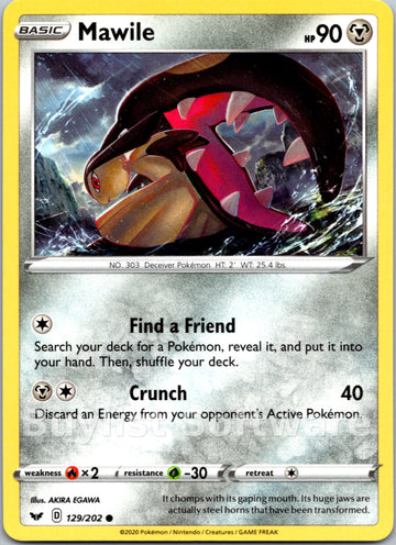 Mawile [129/202] [Sword & Shield Base Set]
