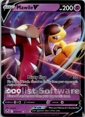 Mawile V [070/195] [Silver Tempest] Holofoil