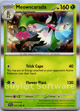Meowscarada [015/198] [Scarlet & Violet Base Set] Holofoil
