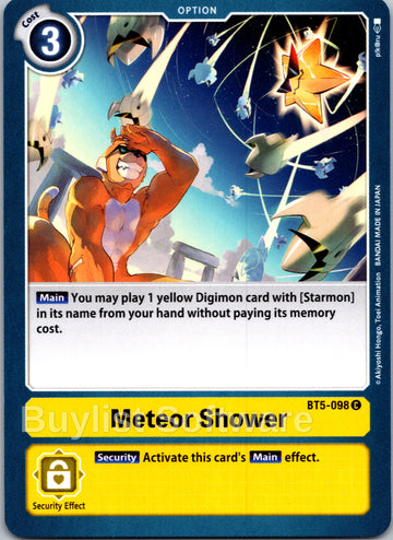 Meteor Shower [BT5-098] [Battle of Omni]