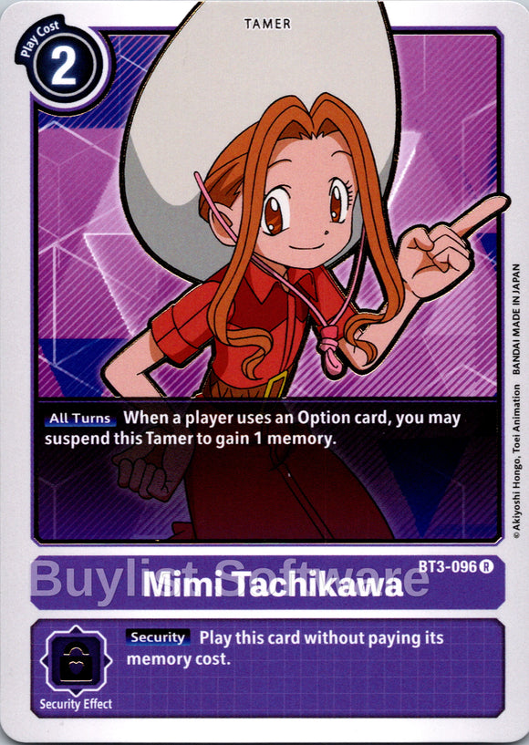 Mimi Tachikawa [BT3-096] [Release Special Booster 1.5]
