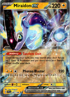 Miraidon ex [081/198] [Scarlet & Violet Base Set] Holofoil