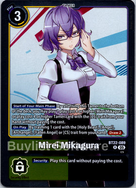 Mirei Mikagura [BT22-089] [Cyber Eden] Foil