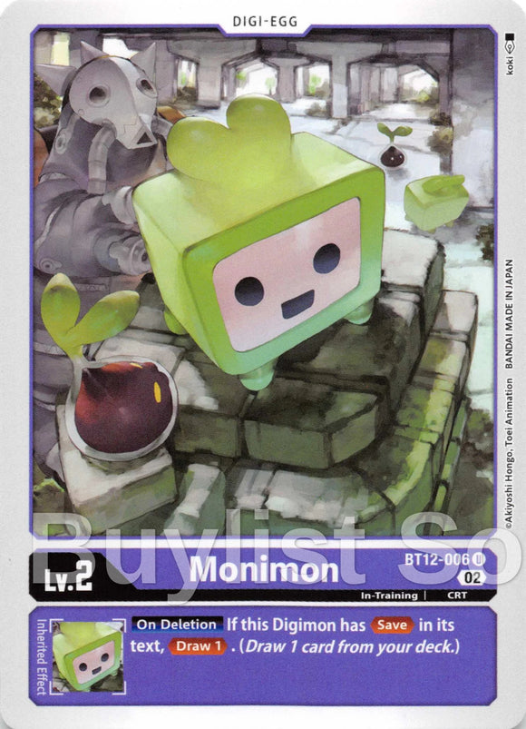 Monimon [BT12-006] [Across Time]