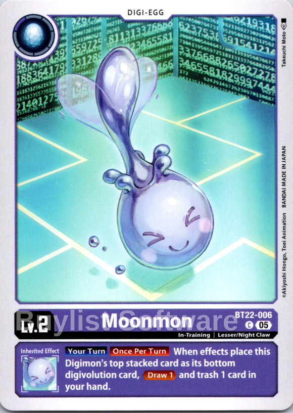 Moonmon [BT22-006] [Cyber Eden]