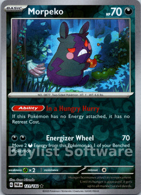 Morpeko [121/182] [Paradox Rift] Reverse Holofoil