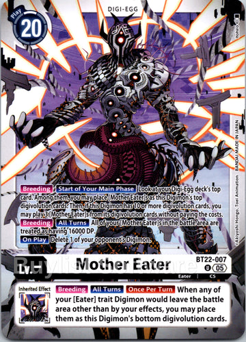 Mother Eater [BT22-007] [Cyber Eden]