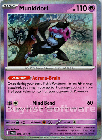 Munkidori [095/167] [Twilight Masquerade] Holofoil