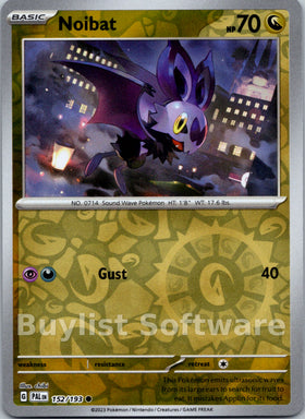 Noibat [152/193] [Paldea Evolved] Reverse Holofoil