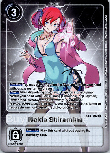 Nokia Shiramine (Box Topper) [BT5-092] [Battle of Omni] Foil