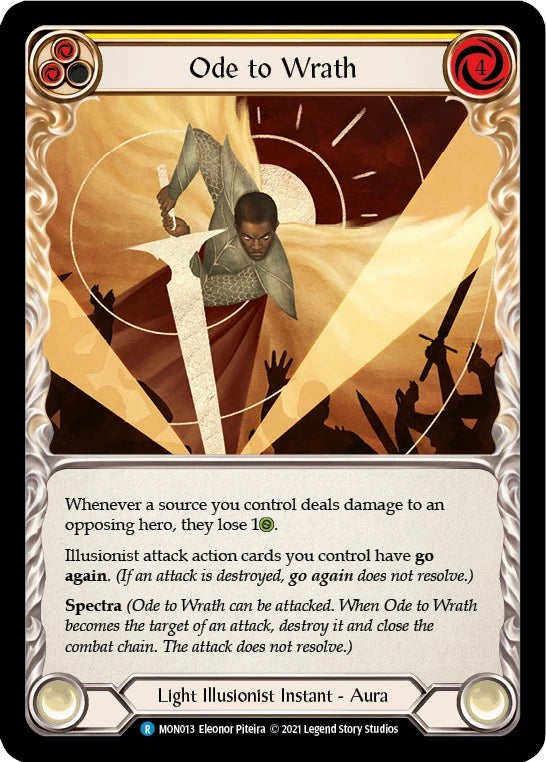 Ode to Wrath [MON013] [Monarch] Unlimited Edition Normal