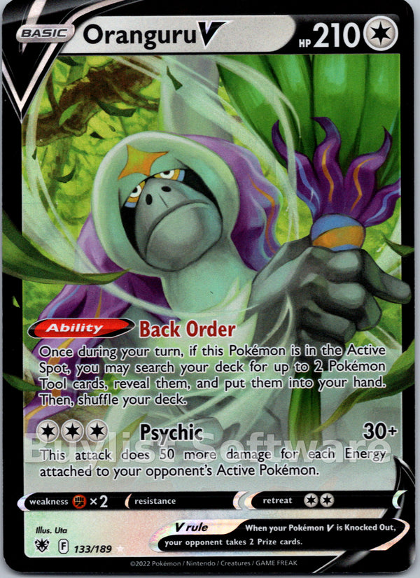 Oranguru V [133/189] [Astral Radiance] Holofoil