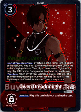 Owen Dreadnought [BT24-082] [Time Stranger Release Events Cards]