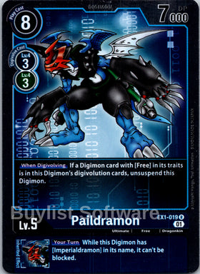 Paildramon [EX1-019] [Classic Collection] Foil