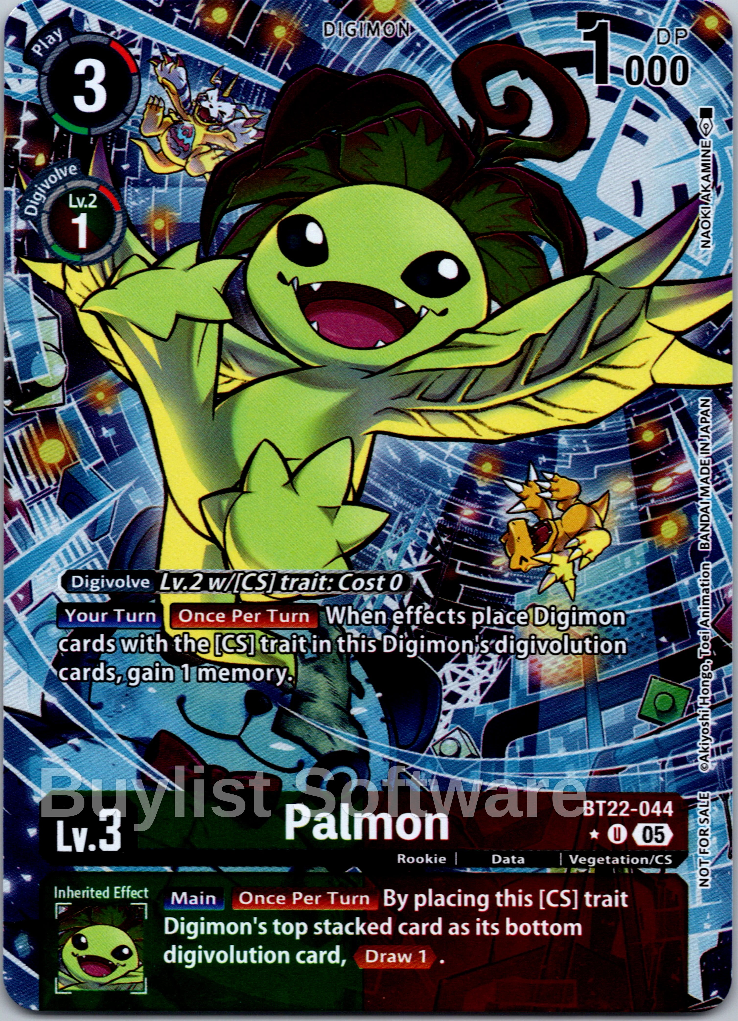 Palmon (Box Topper) [BT22-044 U] [Cyber Eden] Foil – Duel Kingdom