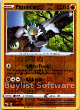 Passimian [097/189] [Darkness Ablaze] Reverse Holofoil