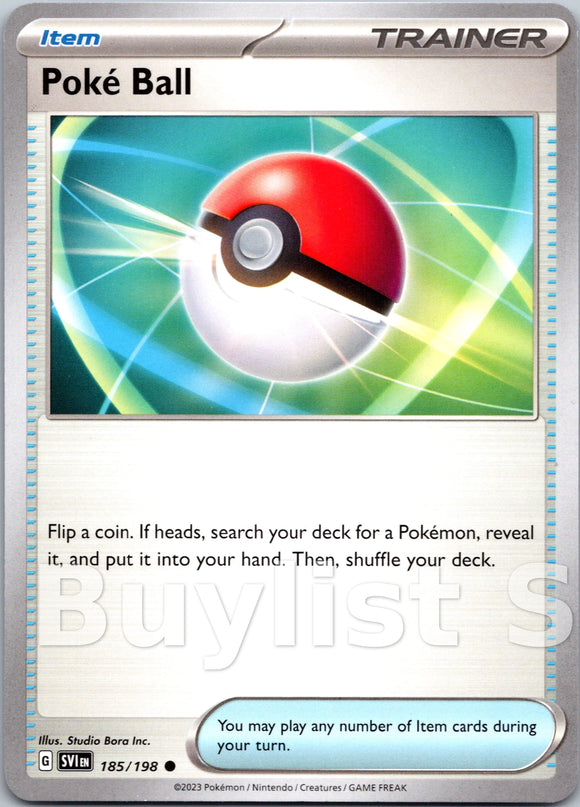 Poke Ball [185/198] [Scarlet & Violet Base Set]