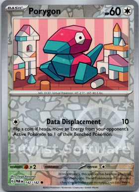 Porygon [142/182] [Paradox Rift] Reverse Holofoil