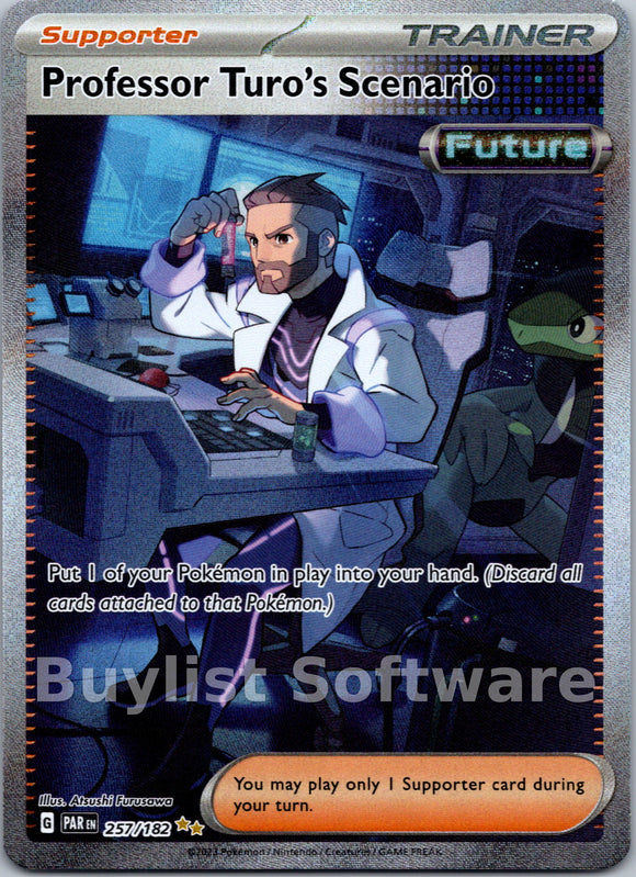 Professor Turo's Scenario [257/182] [Paradox Rift] Holofoil