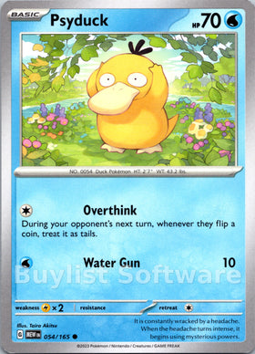 Psyduck [054/165] [Scarlet & Violet 151]