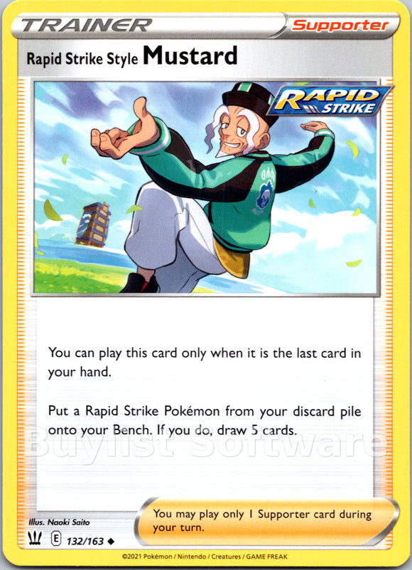 Rapid Strike Style Mustard [132/163] [Battle Styles]