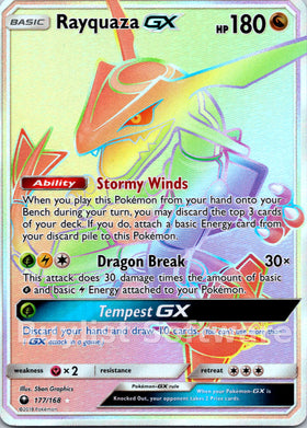 Rayquaza GX [177/168] [Celestial Storm] Holofoil