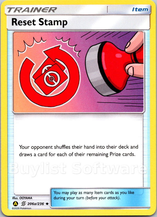 Reset Stamp [206a/236] [Alternate Art Promos]