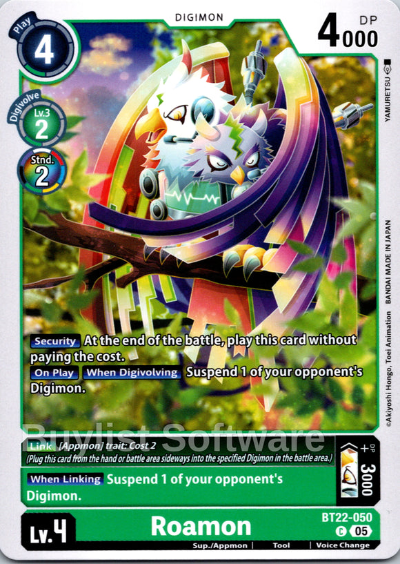 Roamon [BT22-050] [Cyber Eden]