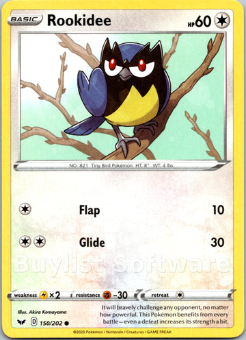 Rookidee [150/202] [Sword & Shield Base Set]