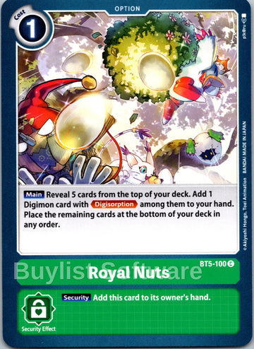 Royal Nuts [BT5-100] [Battle of Omni]
