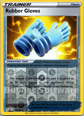 Rubber Gloves [156/203] [Evolving Skies] Reverse Holofoil