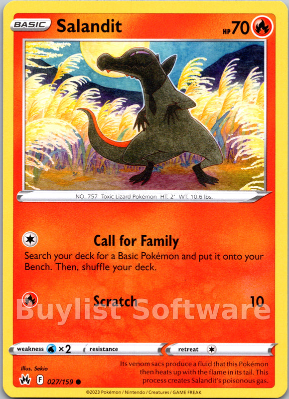 Salandit [027/159] [Crown Zenith]