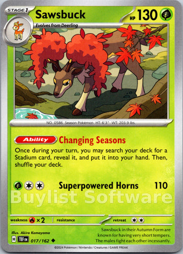 Sawsbuck [017/162] [Temporal Forces]